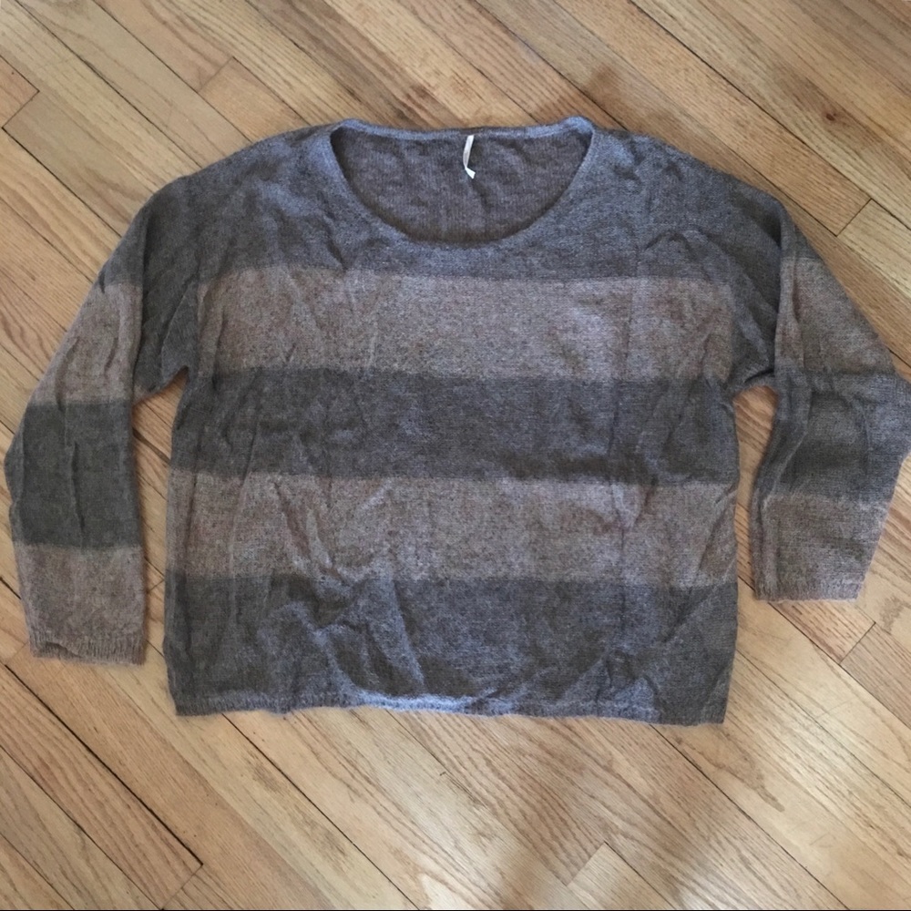 Free people striped sweater size med